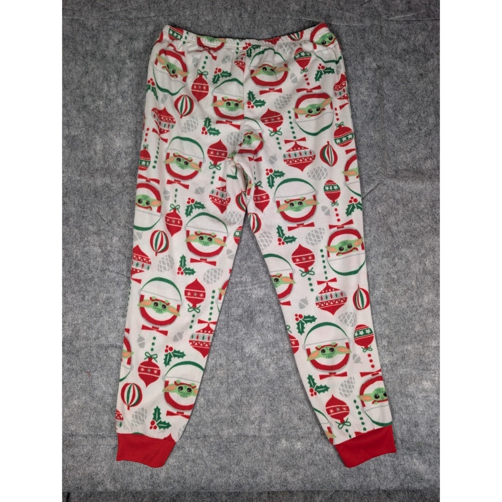 The Child | Star Wars | Red | Unisex | Holiday Pajama Pants | S